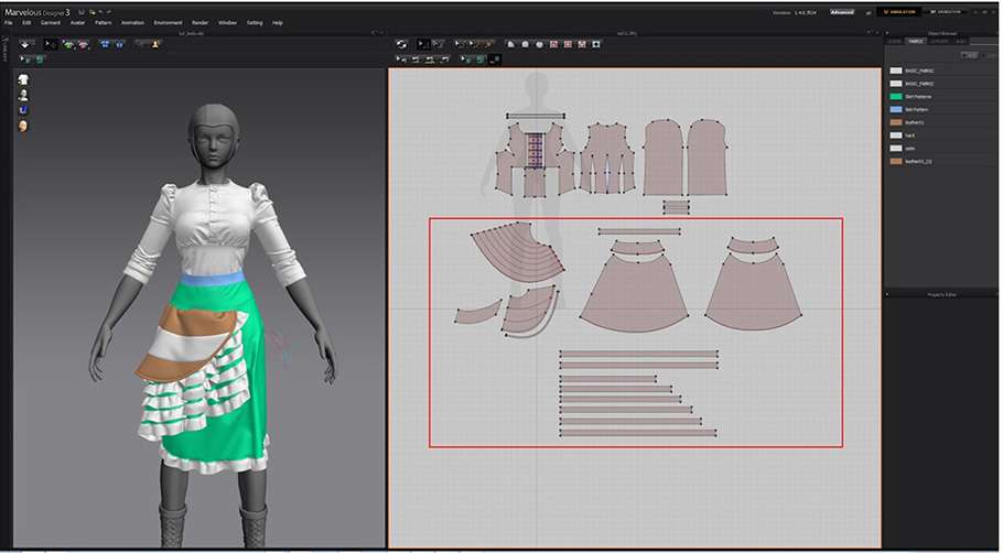 Моделювання 3D-одягу в Marvelous Designer
