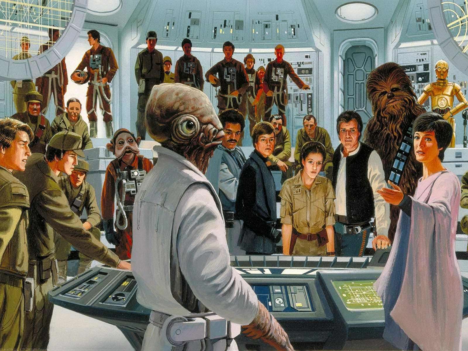80 концептів для «Star Wars» від Ralph McQuarrie