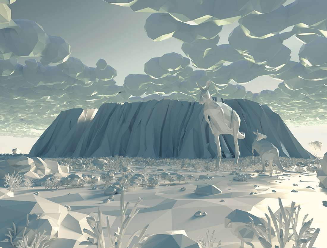 Low poly world