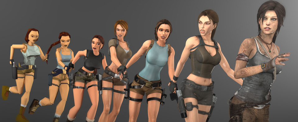 TOMB RAIDER evolution