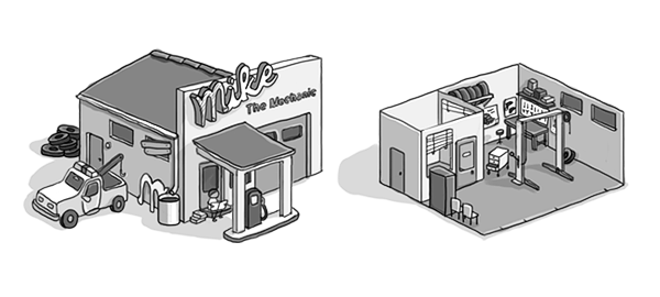 3D city