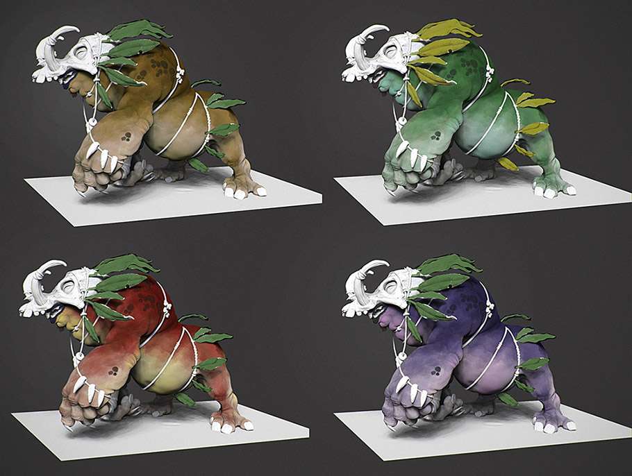 Як створити чотириногого монстра в ZBrush
