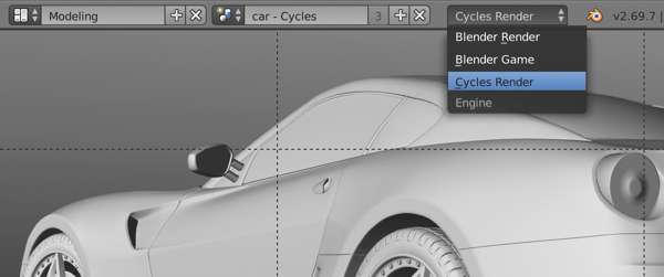 Як отрендерить сітку в Blender