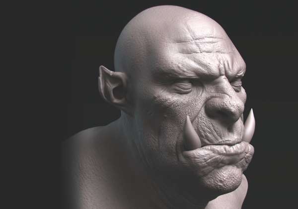 Як створити деталізовану шкіру в ZBrush?