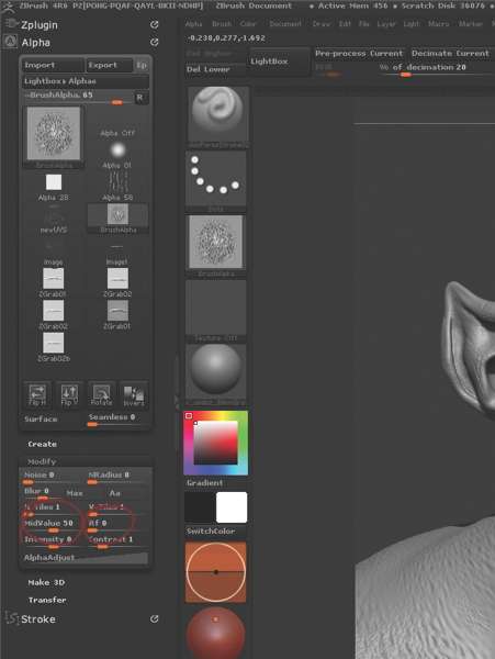 Як створити деталізовану шкіру в ZBrush?