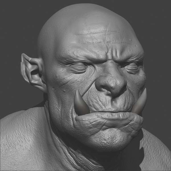 Як створити деталізовану шкіру в ZBrush?