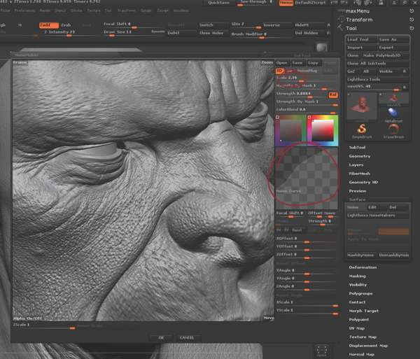 Як створити деталізовану шкіру в ZBrush?