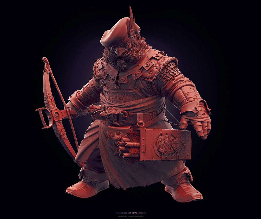 Making of «Dwarf» від Henrique Naspolini