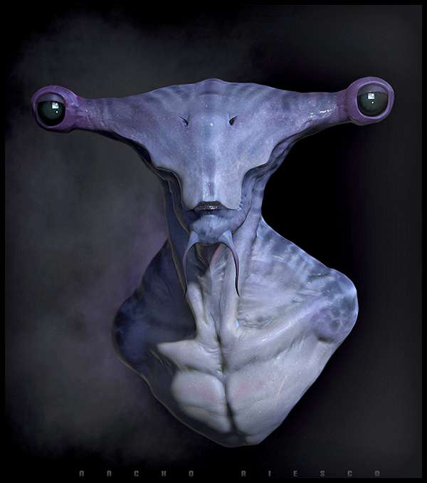 Hammerhead в ZBrush