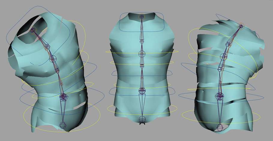 Рігг в Maya: Введення в рігг людського торсу