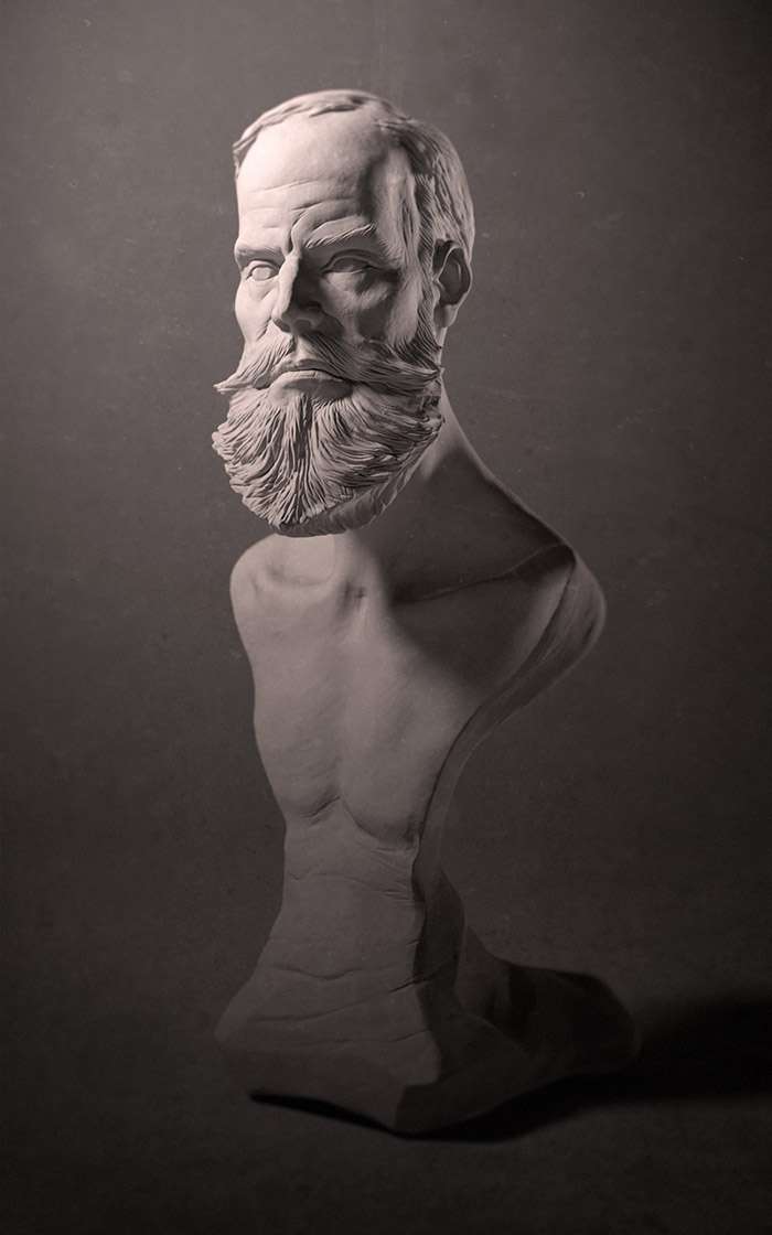 Скалптинг традиційного бюста в ZBrush