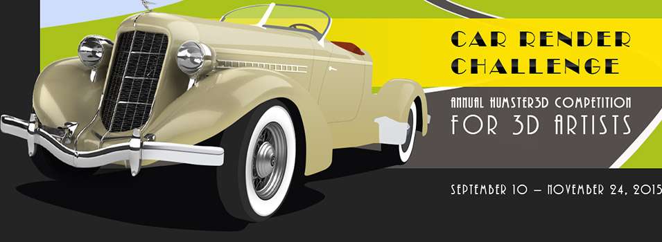 Car Render Challenge 2015 від Humster3D