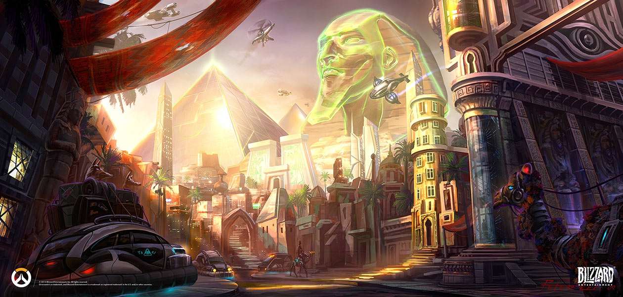 «Overwatch» концепт арт