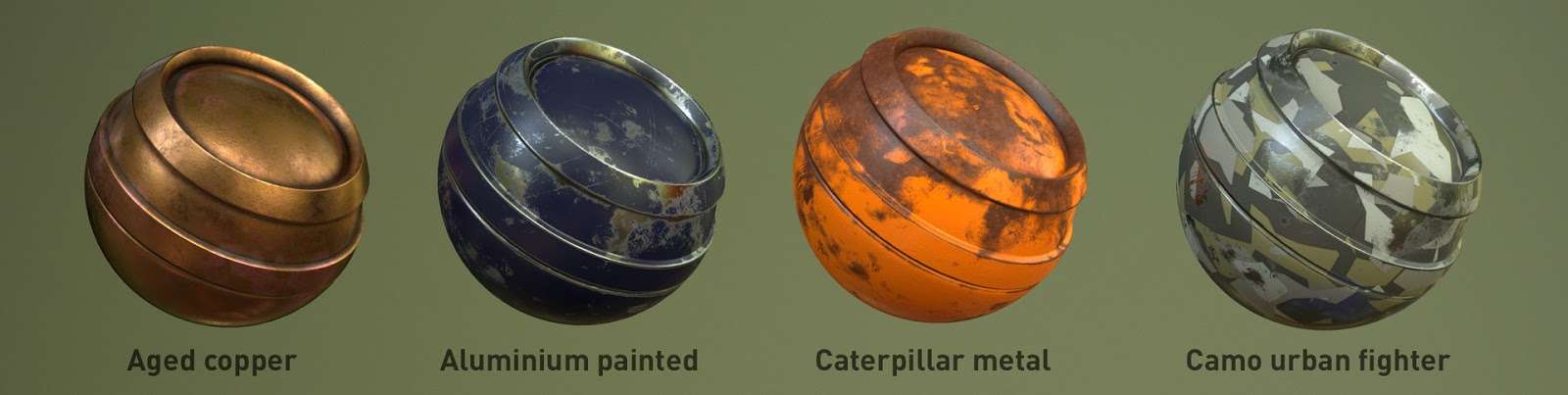 Безкоштовні матеріали для Substance Painter