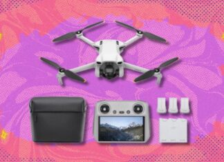 Preço recorde: economize 31% no DJI Mini 3 Fly More Combo