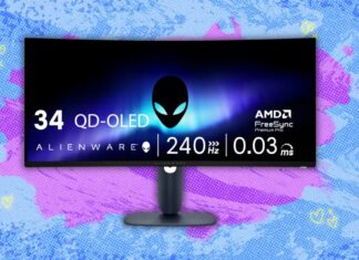Pengalaman Gaming Premium pada Rekor Terendah: Alienware 34″ QD-OLED Kini Diskon $150